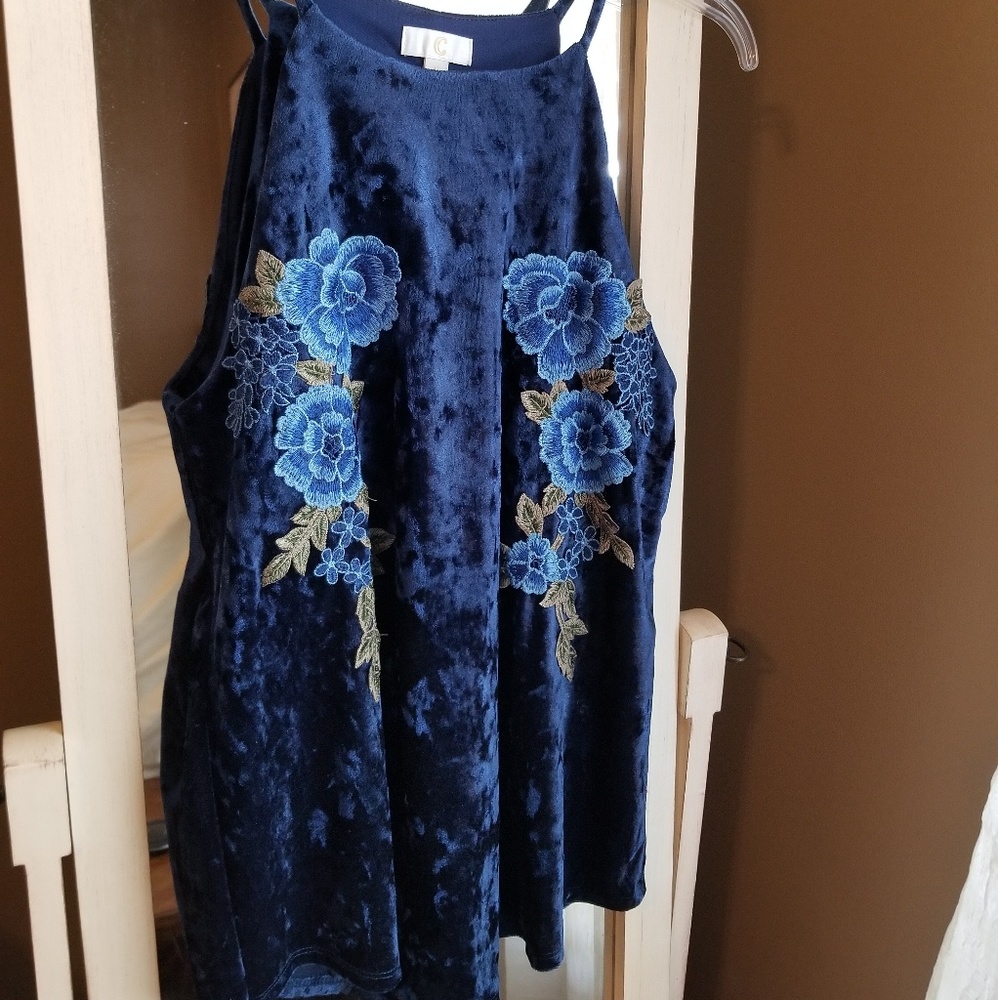 Velvet tank
